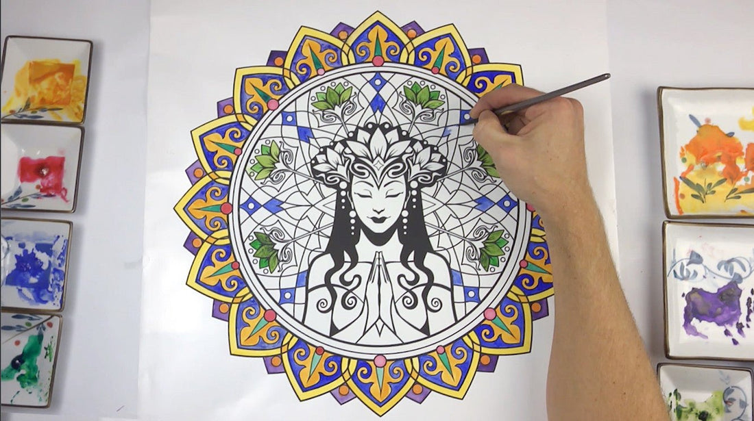 ColorMe Zen! Top 5 Reasons Adult Coloring Is Good For The Soul - My Wonderful Walls