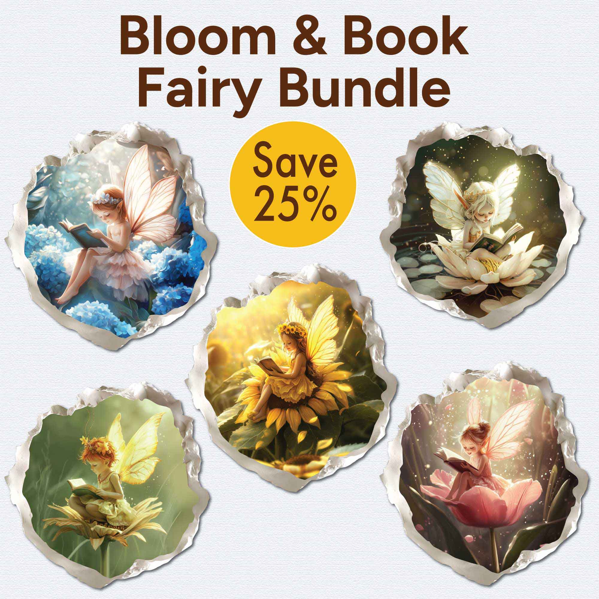 Bloom & Book Fairy Bundle