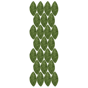 Green UNDERLAY Leaves for Birthday Tree - Set of 25 - My Wonderful Walls