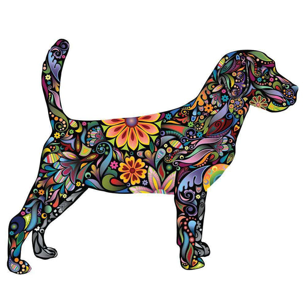 Beagle Dog Decal Wall Sticker - My Wonderful Walls