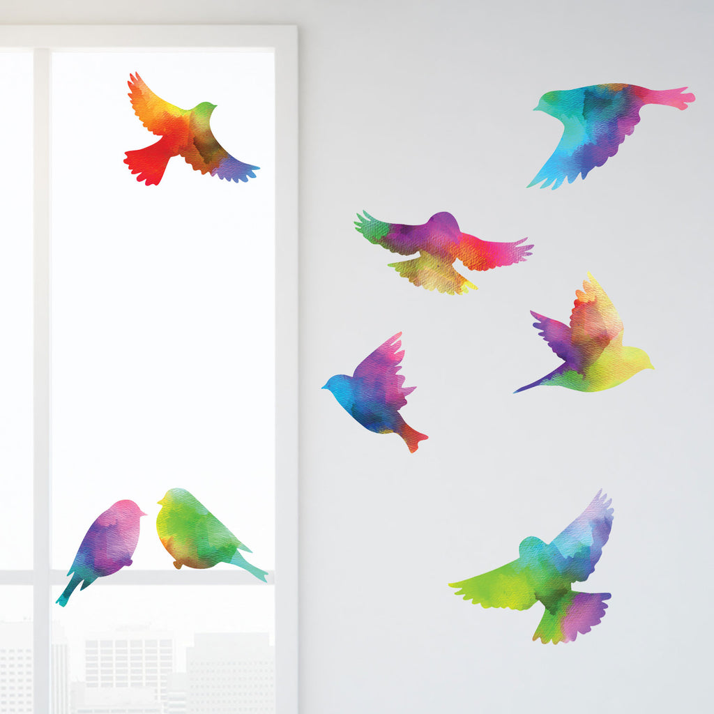 Bird Decals for Walls and Windows