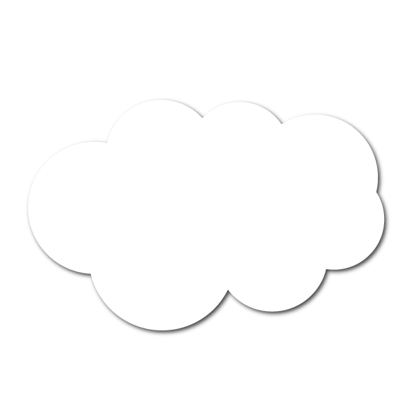 Cloud Stencil 8