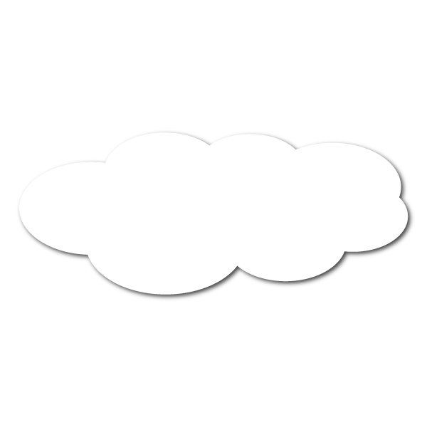 Cloud Stencil 9