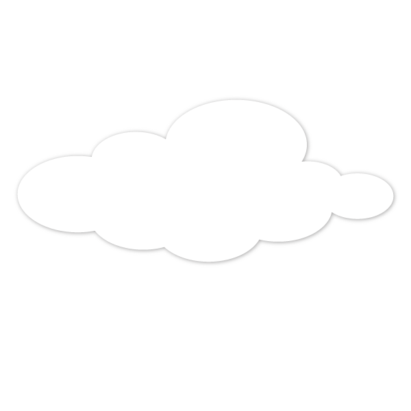 Cloud Stencil 5