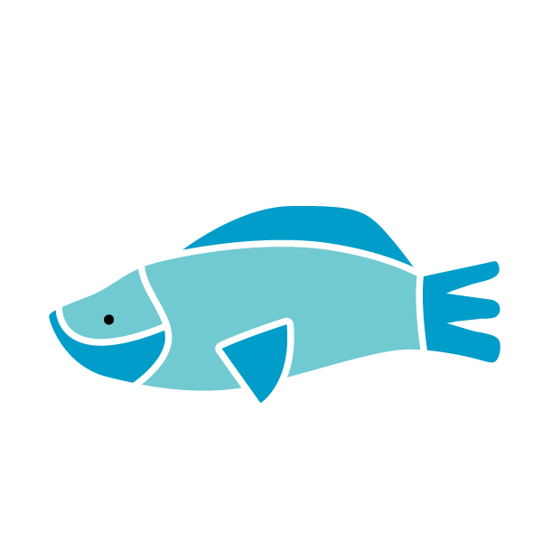 fish stencil