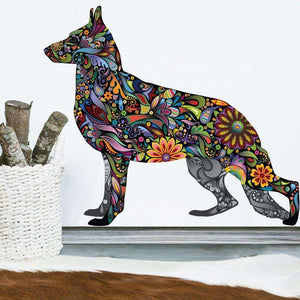 German Shepherd Dog Decal Wall Sticker - My Wonderful Walls