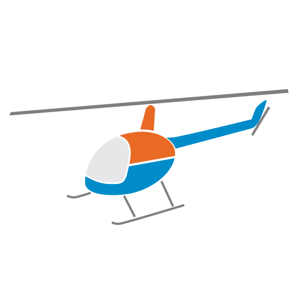 Helicopter Stencil