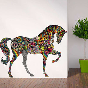 Horse of Many Colors Wall Sticker - My Wonderful Walls