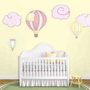 Hot Air Balloons and Cloud Wall Stickers - My Wonderful Walls