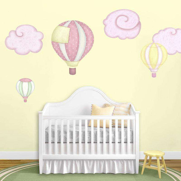Hot Air Balloons and Cloud Wall Stickers - My Wonderful Walls