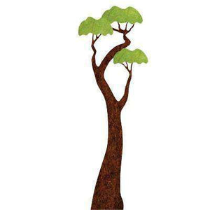 Jungle Safari Wall Decals – Peel & Stick Tree Sticker and Jungle Animal Decals - MINI SET - My Wonderful Walls