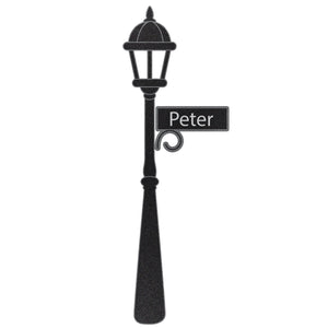Lamp Post Wall Sticker Decal - Old Fashion Street Lamp and Sign Decal - My Wonderful Walls
