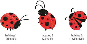 Large Ladybug Wall Stickers - My Wonderful Walls