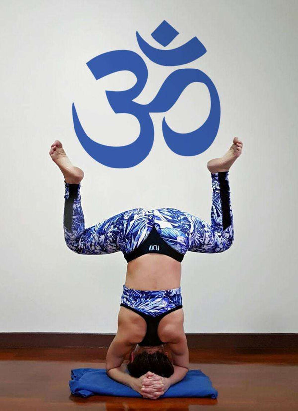 Om Symbol Yoga Wall Decal - My Wonderful Walls