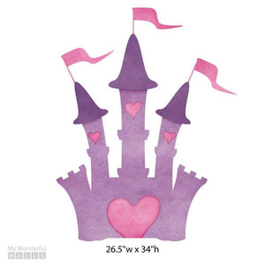 Princess Castle Wall Sticker - My Wonderful Walls