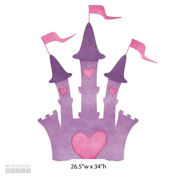 Princess Castle Wall Sticker - My Wonderful Walls