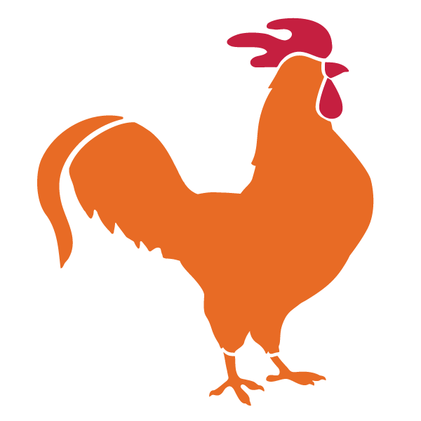 Rooster Stencil