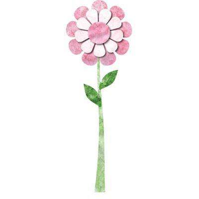 Splendid Flower Garden Wall Decal Sticker Kit - JUMBO SET - My Wonderful Walls