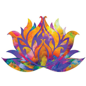Watercolor Lotus Blossom Wall Decal - My Wonderful Walls