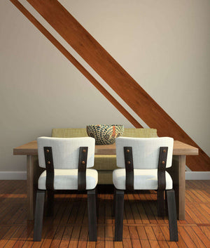 Wood Stripe Decals - My Wonderful Walls