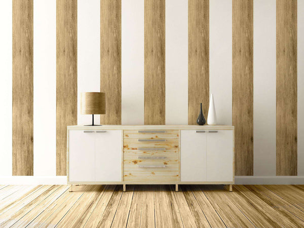 Wood Stripe Decals - My Wonderful Walls