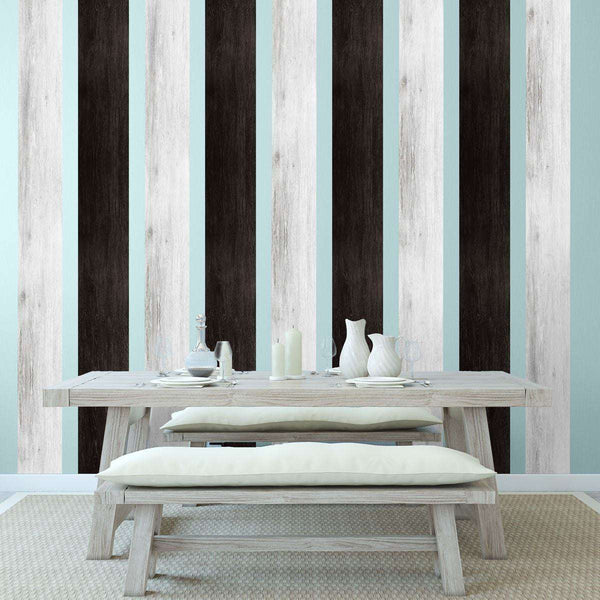 Wood Stripe Decals - My Wonderful Walls