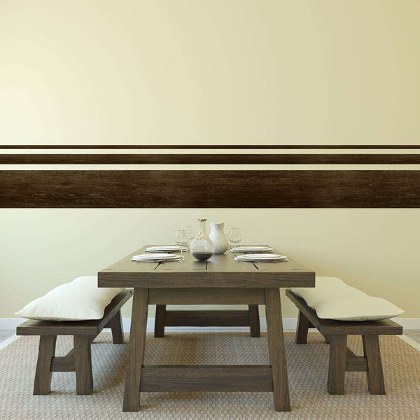 Wood Stripe Decals - My Wonderful Walls