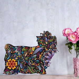 Yorkshire Terrier Yorkie Dog Decal Wall Sticker - My Wonderful Walls