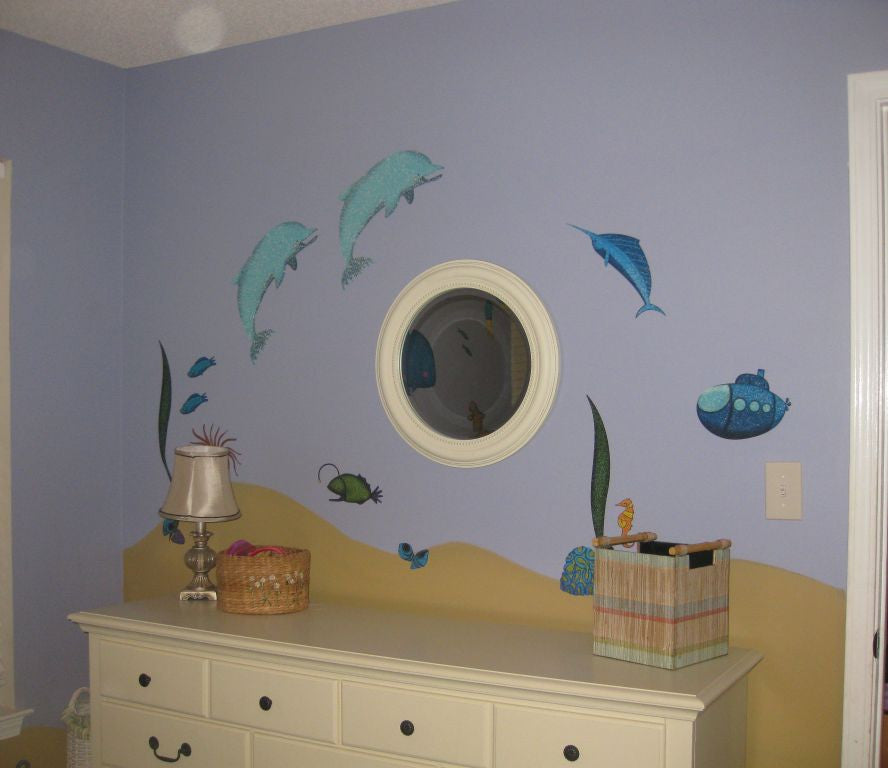 How to Accessorize an Under the Sea Kids Room