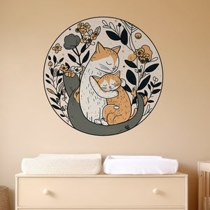 Cat Sticker in Nursery 1