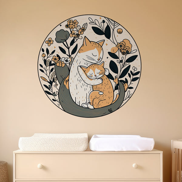 Cat Sticker in Nursery 1