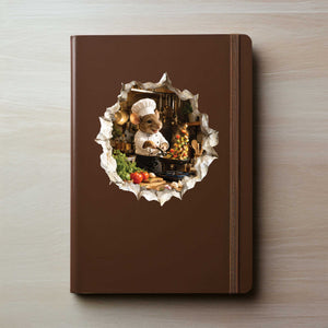 Chef Mouse Hole Decal