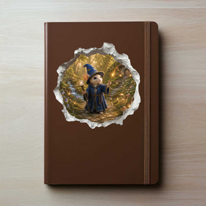 Wizard Mouse Hole Decal