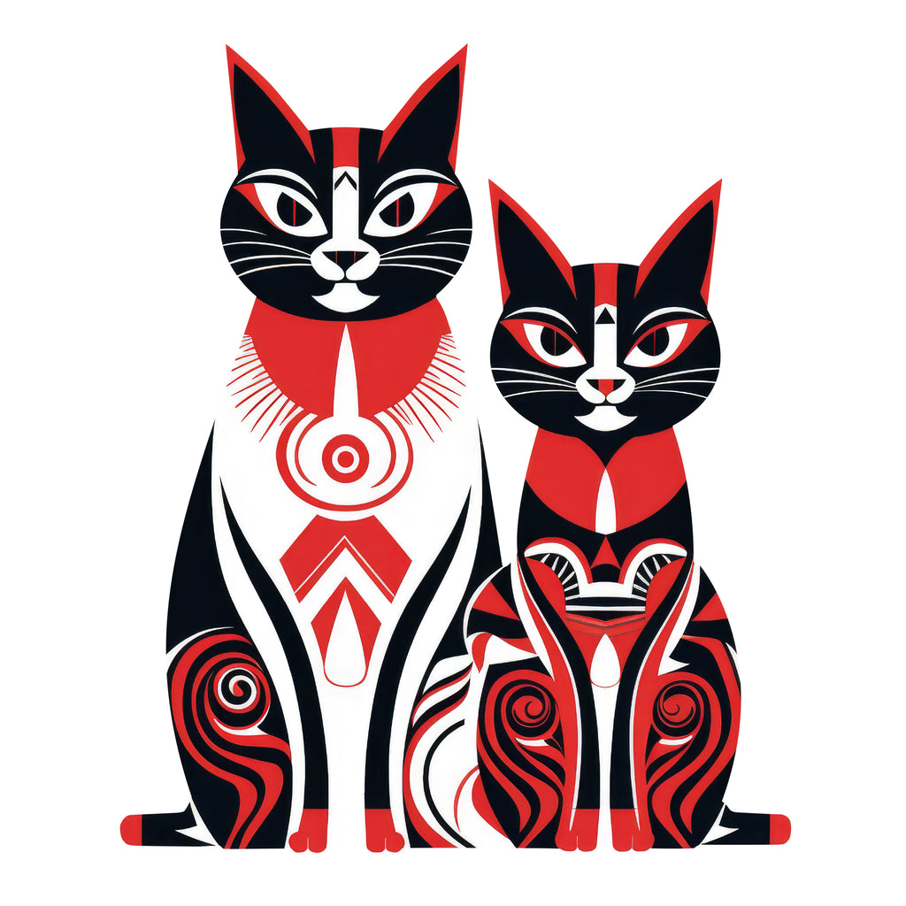 Cat sticker