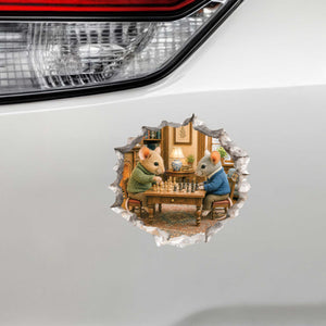 Chess Mouse Hole Decal