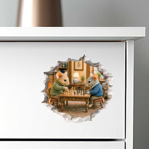 Chess Mouse Hole Decal