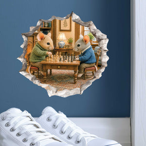 Chess Mouse Hole Decal