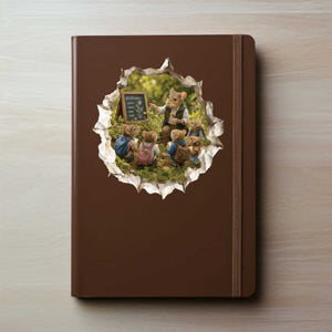 Mr. Teacher Mouse Hole Decal