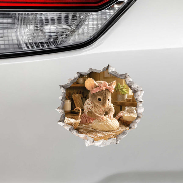 Home Baker Mouse Hole Decal