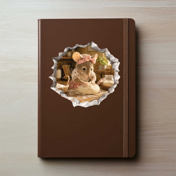 Home Baker Mouse Hole Decal