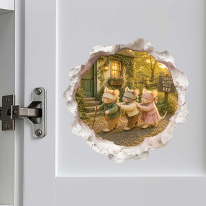Three Blind Mice Hole Decal