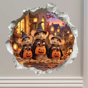 Halloween Mouse Hole Decal Bundle