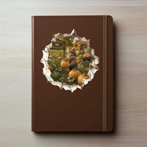 Pumpkin Patch Mouse Hole Decal