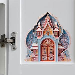 Enchanted Palace Fairy Door Decal