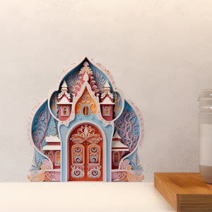 Enchanted Palace Fairy Door Decal