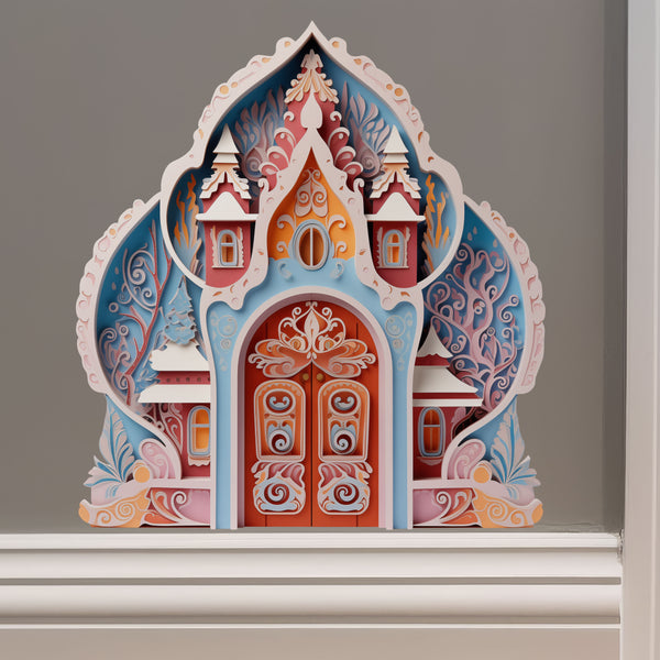 Enchanted Palace Fairy Door Decal
