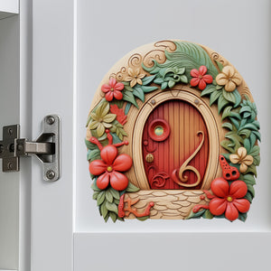 Tongan Native Tribal House decal on cabinet