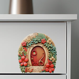 Tongan Native Tribal House decal on dresser