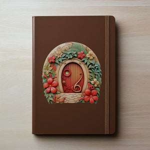 Tongan Native Tribal House decal on notebook