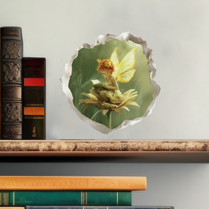 Reading Daisy Fairy Decal with books